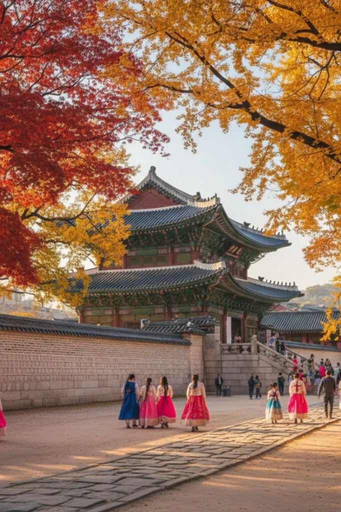 Gyeongbokgung Palace in Autumn – Seoul’s Timeless Beauty.webp