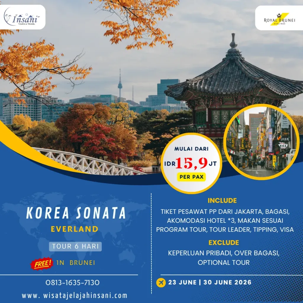 KOREA SONATA EVERLAND FREE BRUNEI 6D