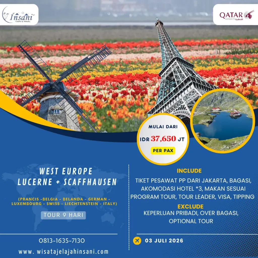 WEST EUROPE LUCERNE PLUS SCAFFHAUSEN 9D